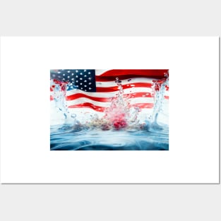 National Nations Flags - American Flag - Stars And Stripes Posters and Art